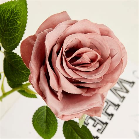 dusty pink artificial flowers